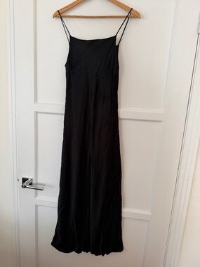 zara black slip dress Zara Black Slip Dress Changing Hands